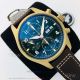 ZF Replica IWC Pilot's Watch Chronograph Spitfire Bronze Case Green Dial 41 MM 7750 Automatic IW387902 (10)_th.jpg